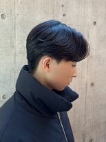 アルム オモテサンドウ(ALLM omotesando)&nbsp;【メンズ韓国ヘア】韓国風カルマパーマ/メンズカット/原宿表参道