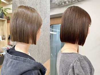 コモン(common)の写真/違和感のない自然な仕上がりで、ナチュラルな柔らかさを再現◎毎朝のスタイリングも楽しくなる♪