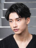 フィフス トウキョウ (fifth TOKYO) 渋谷ニュアンスパーマメンズカットフェザーパーマセンターパート