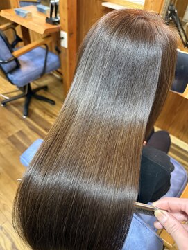 髪質改善　プレミアムカラーエステ