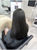 ブリーチ無しのオリーブダークグレージュ