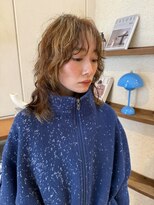 マッシュ 北堀江(MASHU)&nbsp;ドライパーマ　ミディアムレイヤー　デジタルパーマ