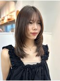 小顔レイヤー、顔まわりレイヤー