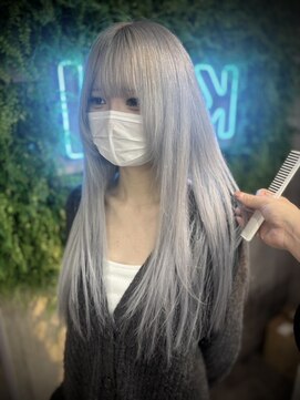 アールイーバイインク 渋谷(Re. by INK.) イメチェンヘアスタイル/ピンクベージュ/アンブレラカラー渋谷