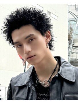 アストラ(ASTRA) MEN’S HAIR/波巻きツイストスパイラル/リバースセンターパート