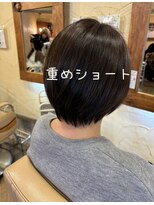 ヘアーサロン ビンブンバン(hair salon bim bum bam)&nbsp;重めショートスタイル