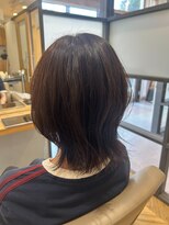 ヘア ルーナ バイ アプリーレ(hair lune by Aprire) 小顔カット抜け感ナチュラルボブ切りっぱなしショートウルフ