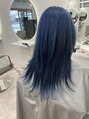 アグ ヘアー グレイス 鶴岡店(Agu hair grace) ブルーシルバー!!色抜けもきれいですよー!