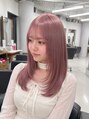 ゲーム 梅田(GAME) 1ブリーチでつくるピンクベージュ♪