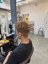 メンズサロン ウェーブ(men's salon WAVE)&nbsp;ハイトーン×ショート