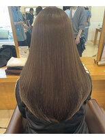 サラビューティーサイト 九大学研都市店(SARA Beauty Sight)&nbsp;透明感マロンベージュ10代／20代【つるりんちょ髪質改善カラー】