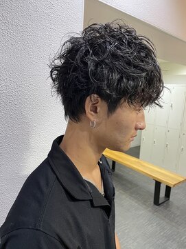 ナンバーフォーナチュラル 戸祭(NO4 natural) 86. 波巻きスパイラル/黒髪マッシュ/顔周り/ナチュラル