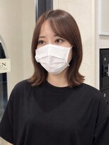 アネーロバイエーケー(ANHELO by AK)&nbsp;大人可愛いくびれミディ×透明感ブラウン