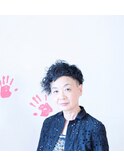 アシメなエアープランツ風パーマネント