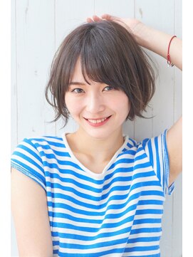 ノアパルフェ 銀座(noah parfait) （noah parfait銀座）グレージュ似合わせカットエアリーショート