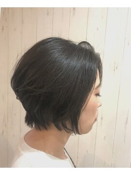 ククル ヘアー(cucule Hair) 京都・西院cuculehair　ショートボブ