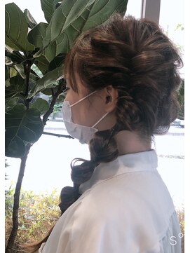 アース コアフュールボーテ 長野駅前店(EARTH coiffure beaute) ヘアセット