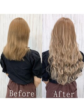 エクステ専門店あるじゃんすー 宇都宮店 シルキーベージュ#シールエクステ#プレミアムケアカラー#栃木