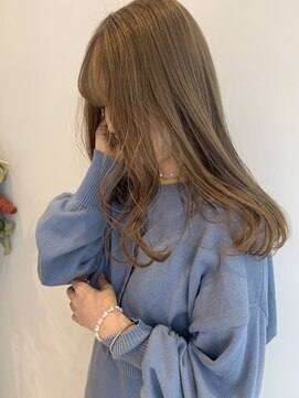 カルナ バイ エルモ(calna by ELMO) 【大人かわいい×レイヤーロング】オーガニックカラー