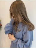 【大人かわいい×レイヤーロング】オーガニックカラー