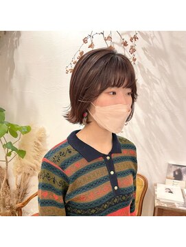 マウロア(MAULOA) “ ボブ×くびれ×顔まわりデザイン”中西英美子