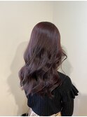 ピンクブラウンカラー【池袋】