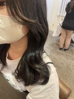 シェノン 西梅田(CHAINON)&nbsp;グレーベージュ/アッシュ/前髪パーマ/レイヤーカット