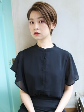 バース(BIRTH) 天神【BIRTH】前髪なしショート×耳掛けかき上げショート　14