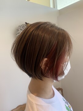 リム(LIM) 【LIM 岐阜】ショートボブ/ピンクインナー