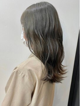 ゲーム 下北沢(GAME) ダブルカラーグレージュカラーケアブリーチハイトーンカラー韓国