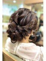 トゥワイス ヘアー(twice hair) 下めアップ