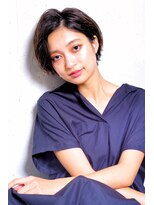 クシュ 所沢東口店(kusyu...) 前髪マチルダボブピンクベージュインナーグレージュウルフ所沢