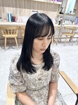 ゼストソエル(ZEST soell)&nbsp;縮毛矯正でサラサラレイヤースタイル