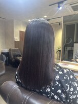 ベルプロッドバイアルター 千葉(bel. prod by aL-ter)&nbsp;【bel.高野】フルバング/似合わせカット/レッドブラウン/千葉