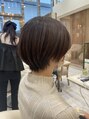 フェリーアヴェダハルミ(FEERIE AVEDA HARUMI) 丸みショートボブ☆