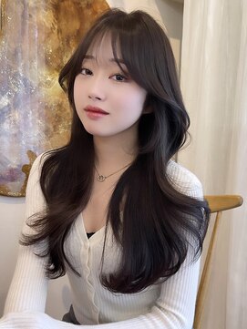 ユニ 表参道(uni) iveウォニョン風/韓国レイヤーカット/ヨシンモリエギョモリ