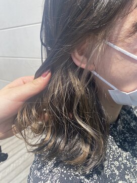 アチーブ ヘア デザイン(achieve hair design) イヤリングカラー×ベージュ×外国人風カラー10代20代30代