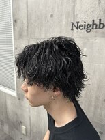 ネイバー 立川(Neighbor)&nbsp;波巻き/ツイスト/メンズ/ニュアンス/カルマ/ブリーチ/ハイトーン