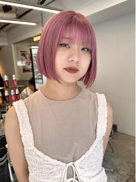 ノットイコール(not equal) ピンクボブ