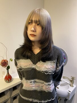 オルン(ORGN.) レイヤーカット+グラデーションカラー