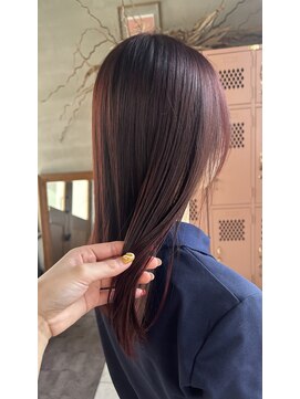 ナージーカフナ(NAJEY cafna) pink brown