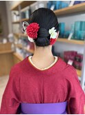 卒業式つるんとシニヨン葭本31