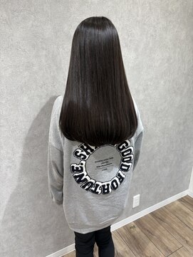 ビームズヘア 藤が丘店(Bee Ms HAIR) サラツヤストレートパーマ