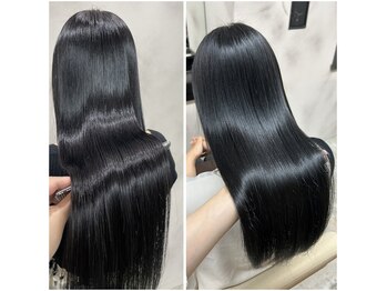 L'FLAME by one Lovest　長野駅 ケアブリーチ/ダブルカラー 顔周りレイヤー/髪質改善