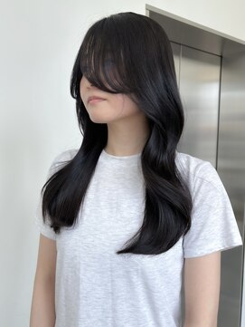 ソピ バイ インビテーション(sopi by invitation) 地毛風カラー/ブルーブラック/透明感カラー