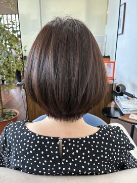 カルムヘアデザイン(Calme hair design) まるみショートボブ