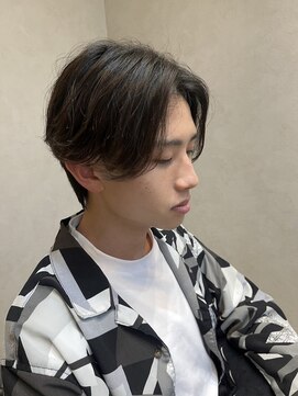 ネウィ 大分中央町店(newi) 韓国風センターパート×ワンカールパーマ