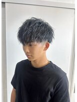メンズサロン キング 枚方店(Men’s salon K!ng)&nbsp;波巻きツイストスパイラルパーマ/フェザーパーマ/眉毛/メンズ