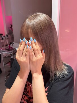 ダズリングディア(Dazzling Deer) ミルクティーグレージュ/ホワイトグレージュ/ミディアム