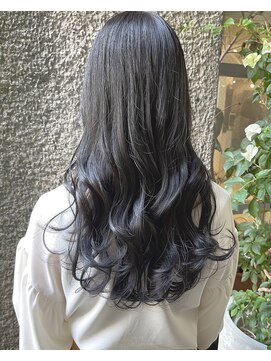 アクアオモテサンドウ(ACQUA omotesando) ブルーブラック/透明感カラー/韓国風カラー